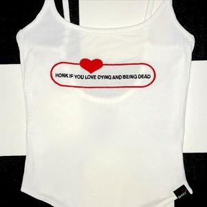 ❤️Omighty “Honk If You Love..” Thong Bodysuit❤️